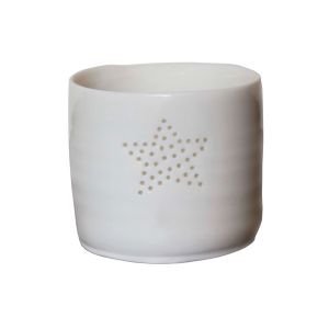 Full Star  Porcelain Tea Lights